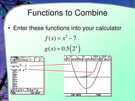 Combining functions calculator - A sinusoidal function calculator can help in solving mathematical problems related to sinusoidal functions, such as finding amplitude, period, phase shift, and vertical shift of the function, graphing the function, finding maximum and minimum points, and solving for x- and y-intercepts. It can simplify the process of solving these problems, …